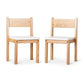 Twin Pack My Monti Chair - White and Varnish-Furniture & Décor-My Happy Helpers