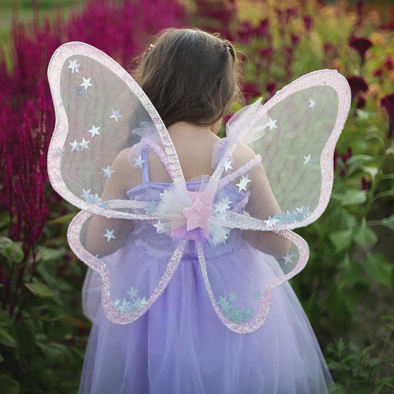 Close-up detail of the Twinkling Star Confetti Wings