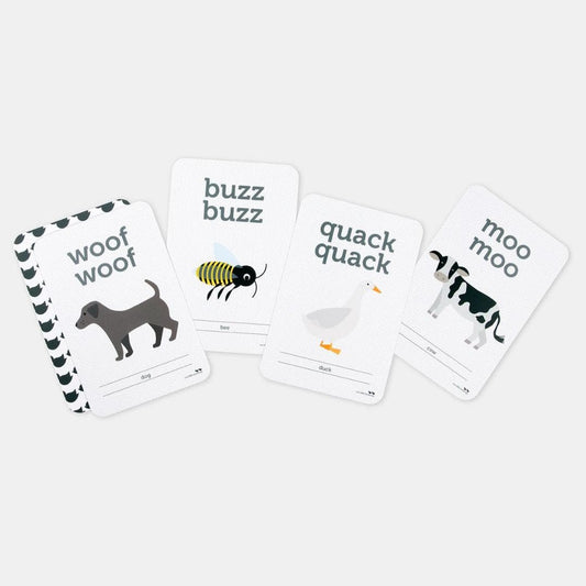 Two Little Ducklings Animal Sounds Flash Cards-Educational Play-My Happy Helpers