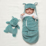 Oh So Snuggly: Hippo Wrap Blanket