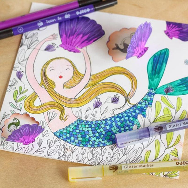 Under the Sea Colouring Surprise-Creative Play & Crafts-My Happy Helpers