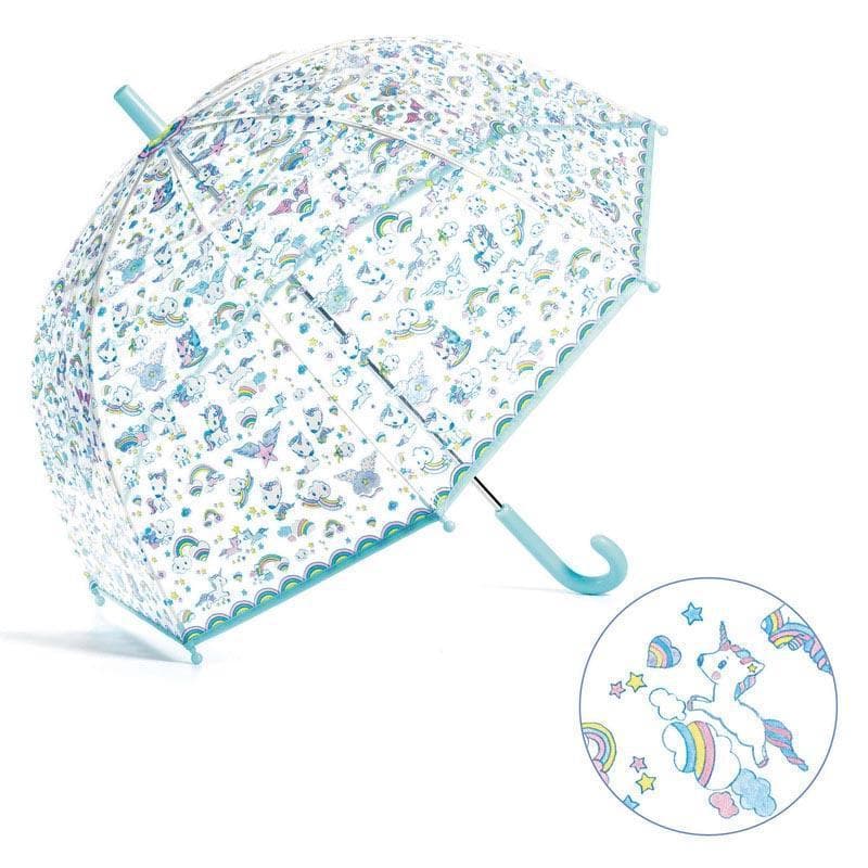 Close-up detail of the Unicorn Child Umbrella