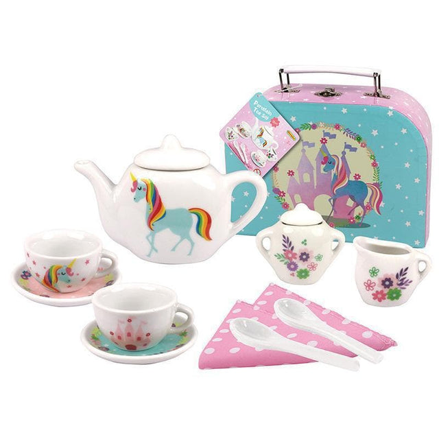 Unicorn Porcelain Tea Set-Kitchen Play-My Happy Helpers