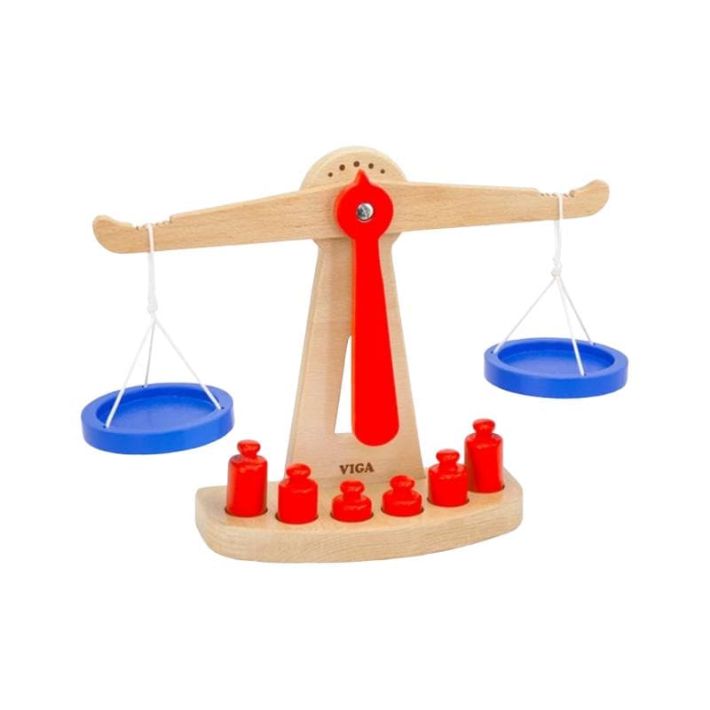 Viga Wooden Balance Scales