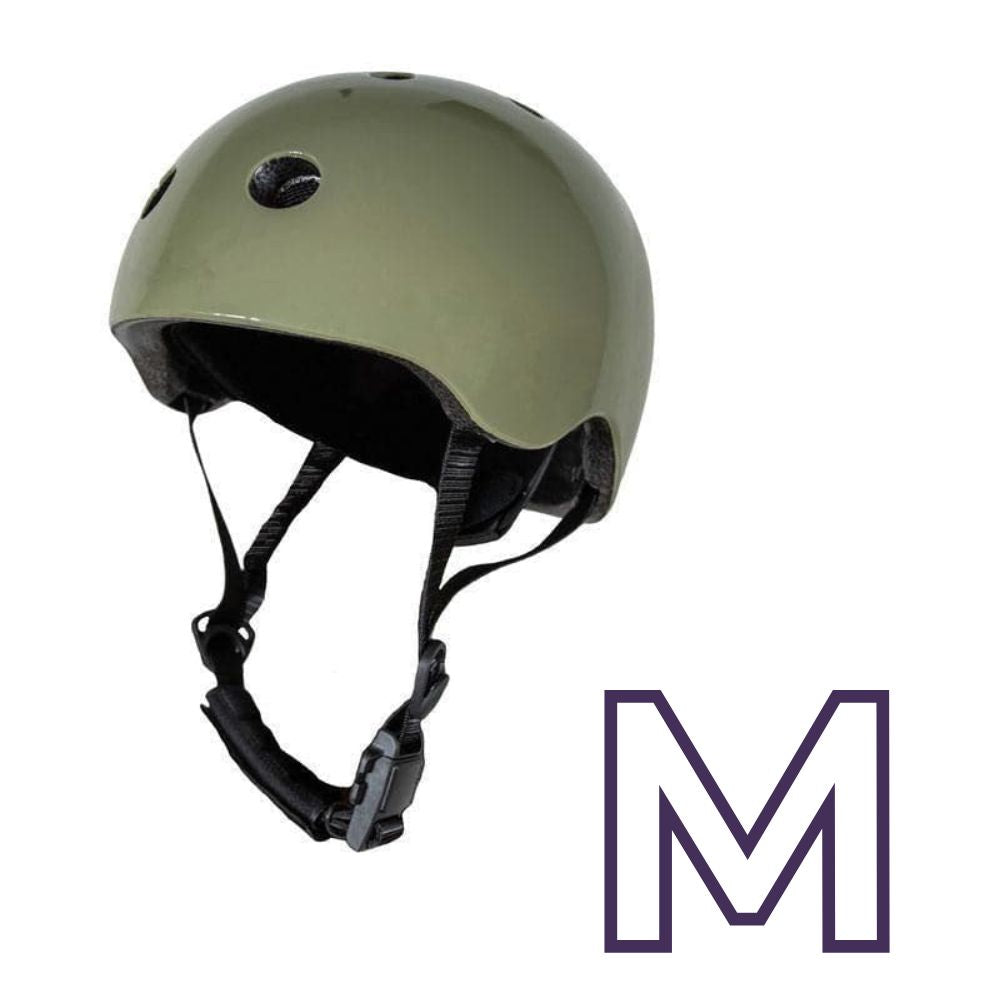 Vintage Green Helmet - Medium