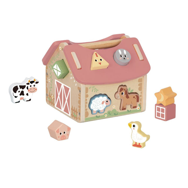 My Forest Friends Farmhouse Shape Sorter