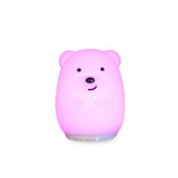 Duski Rechargeable Bluetooth Night Light - Bear