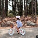 Pedal and Ride Steel Bike Bundle - Rose Pink