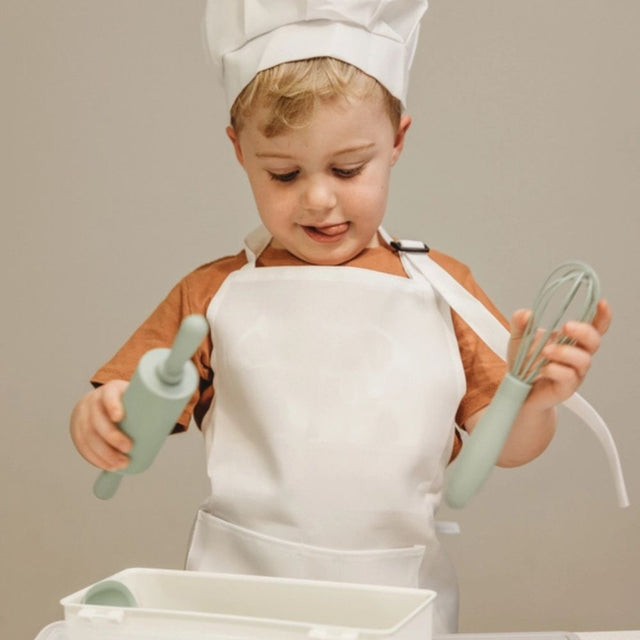 Mini Chef Kids Kitchen Set - Rose Dust