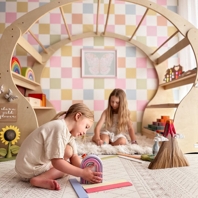 Wanderlust Waldorf Play Stand Full - Varnished