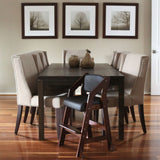 Dine and Grow TODDLER DINING CHAIR - Walnut & Black