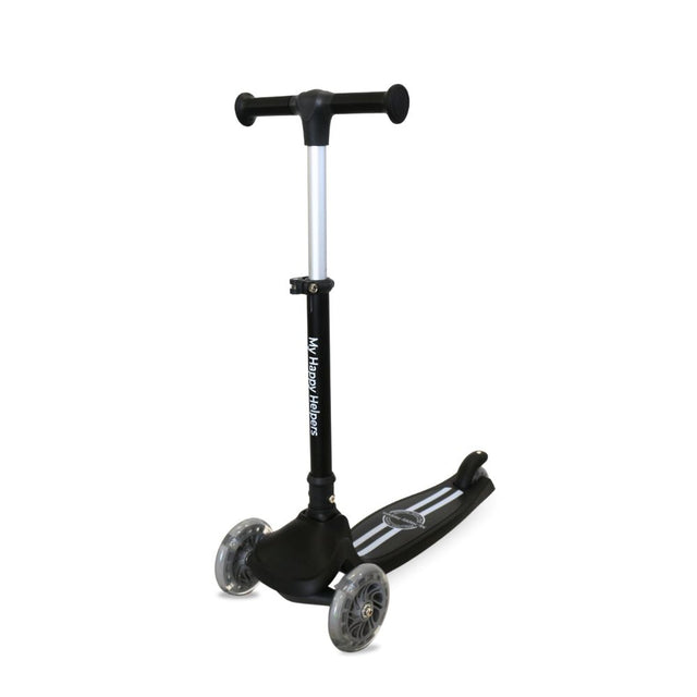 MHH 3 Wheel Folding Scooter - Jet Black
