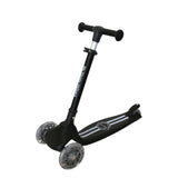 MHH 3 Wheel Folding Scooter - Jet Black