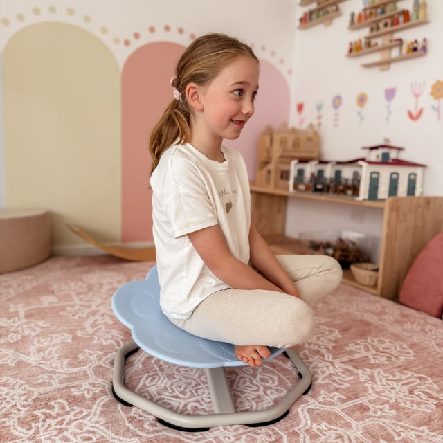 Sensory Spinning Chair - Blue Pre Order Late Sept