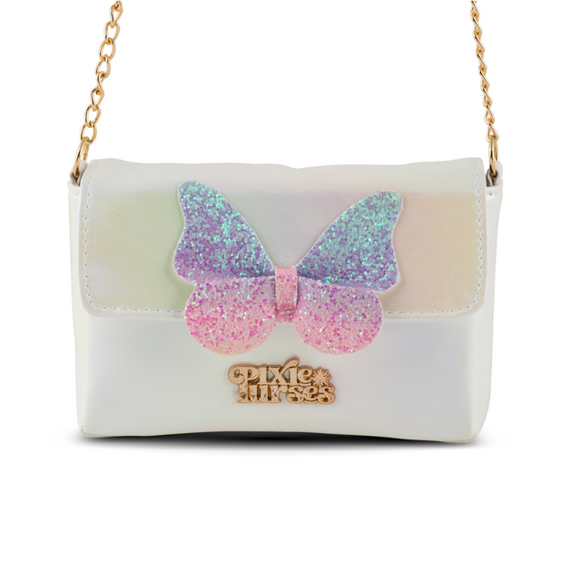 Butterfly Sparkle - Shimmer White