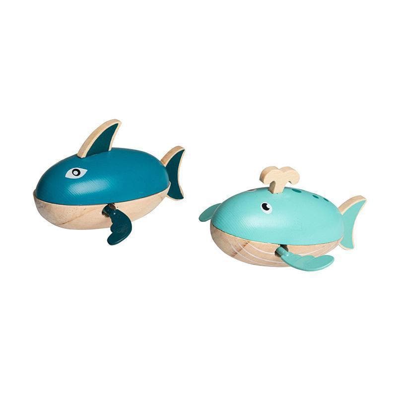 Water Shark And Whale Wind Up-Babies and Toddlers-My Happy Helpers