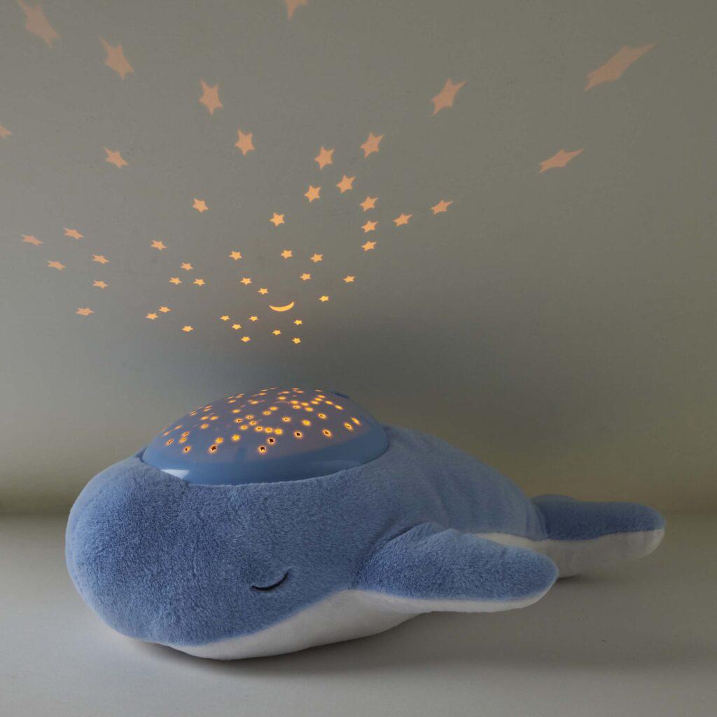 Close-up detail of the Whale Plush Night Light
