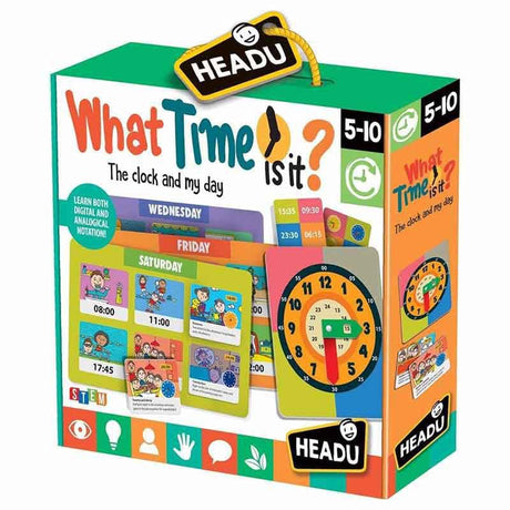 What Time is it?-Educational Play-My Happy Helpers
