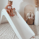 White Wooden Slide