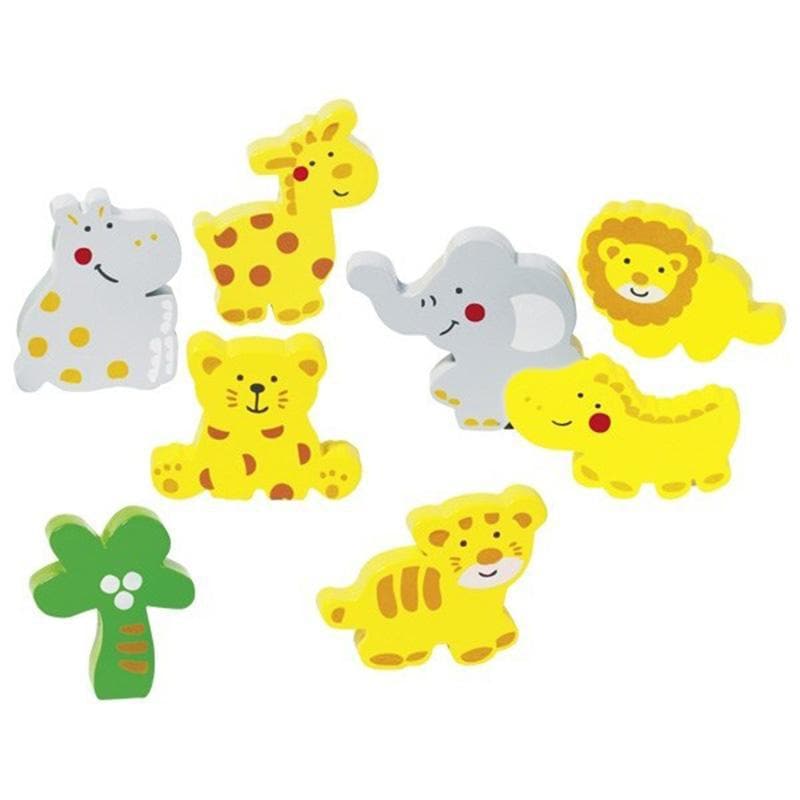 Wild Animals - Puzzle-Educational Play-My Happy Helpers
