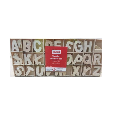 Wooden Alphabet Box 130 pieces-Educational Play-My Happy Helpers