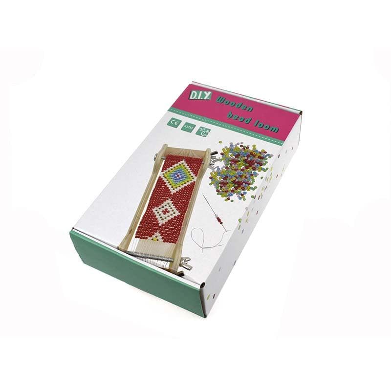 Wooden Bead Loom Craft Kit