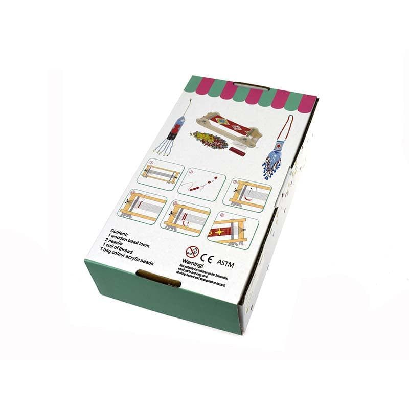 Wooden Bead Loom Craft Kit