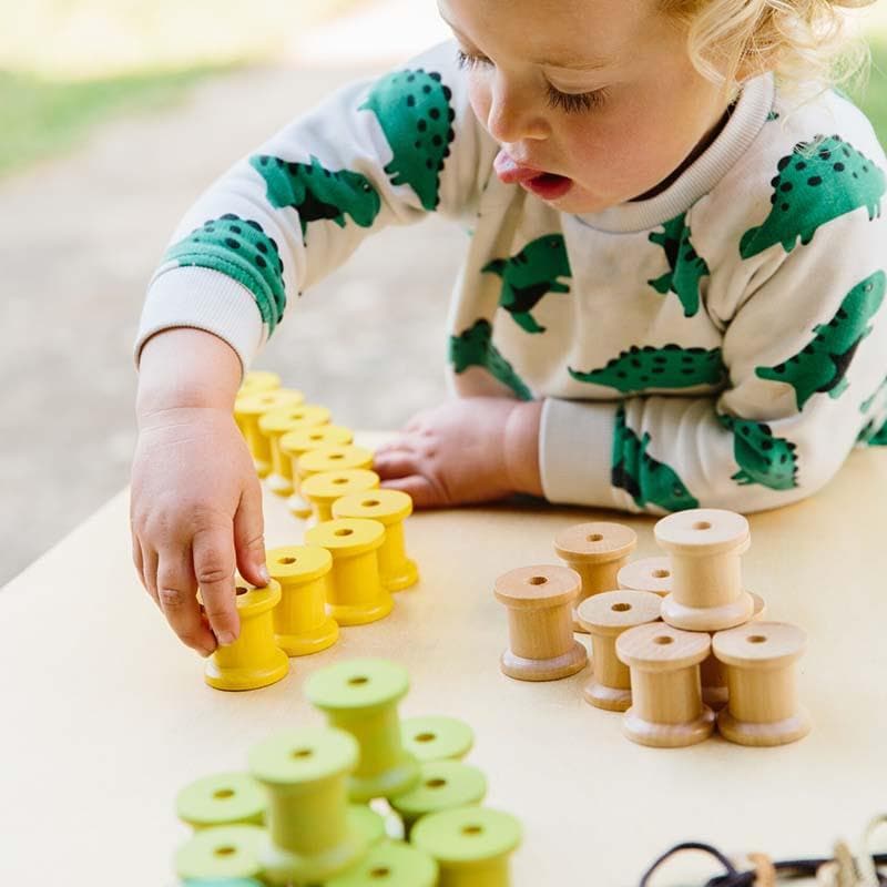 Wooden Cotton Reels-Creative Play & Crafts-My Happy Helpers