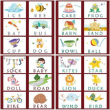 Wooden Educational & Language Development Cards