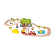 Wooden Farm Train Set