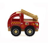 Wooden Fire Engine-Toy Vehicles-My Happy Helpers