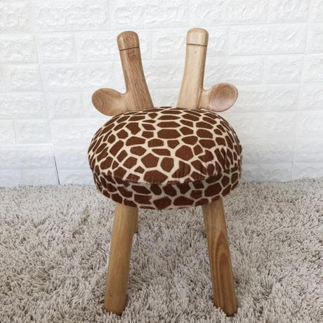 Wooden Giraffe Chair-Furniture & Décor-My Happy Helpers