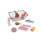 Wooden Meat & Fish Playset with Metal Basket-Kitchen Play-My Happy Helpers
