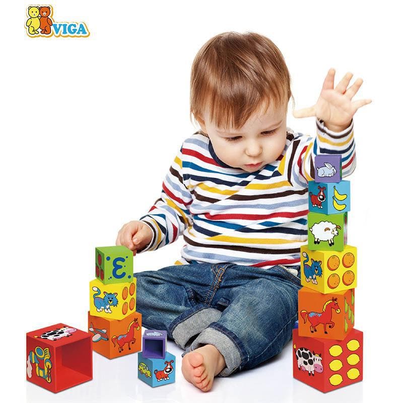 Wooden Nesting & Stacking Blocks