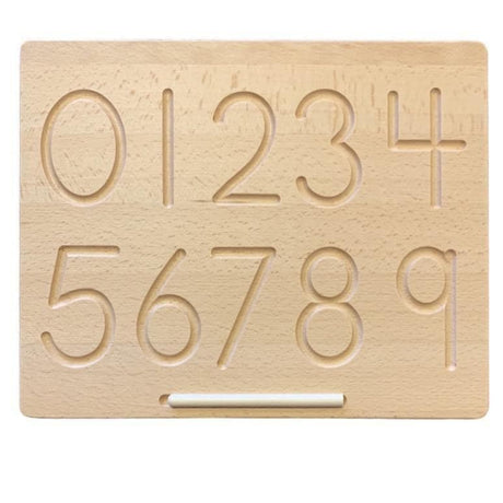 Wooden Number Tracing Board-Educational Play-My Happy Helpers