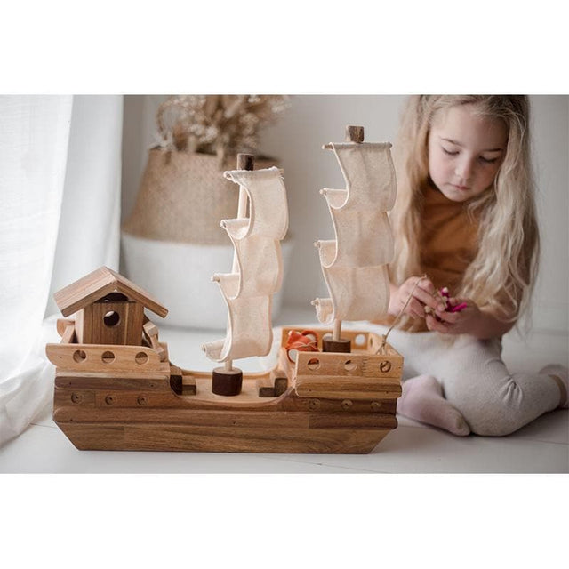 Wooden Pirate ship