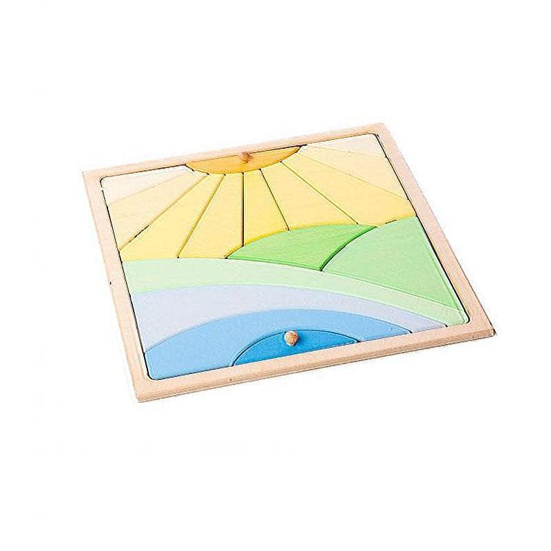 Wooden Puzzle - Sun-Educational Play-My Happy Helpers