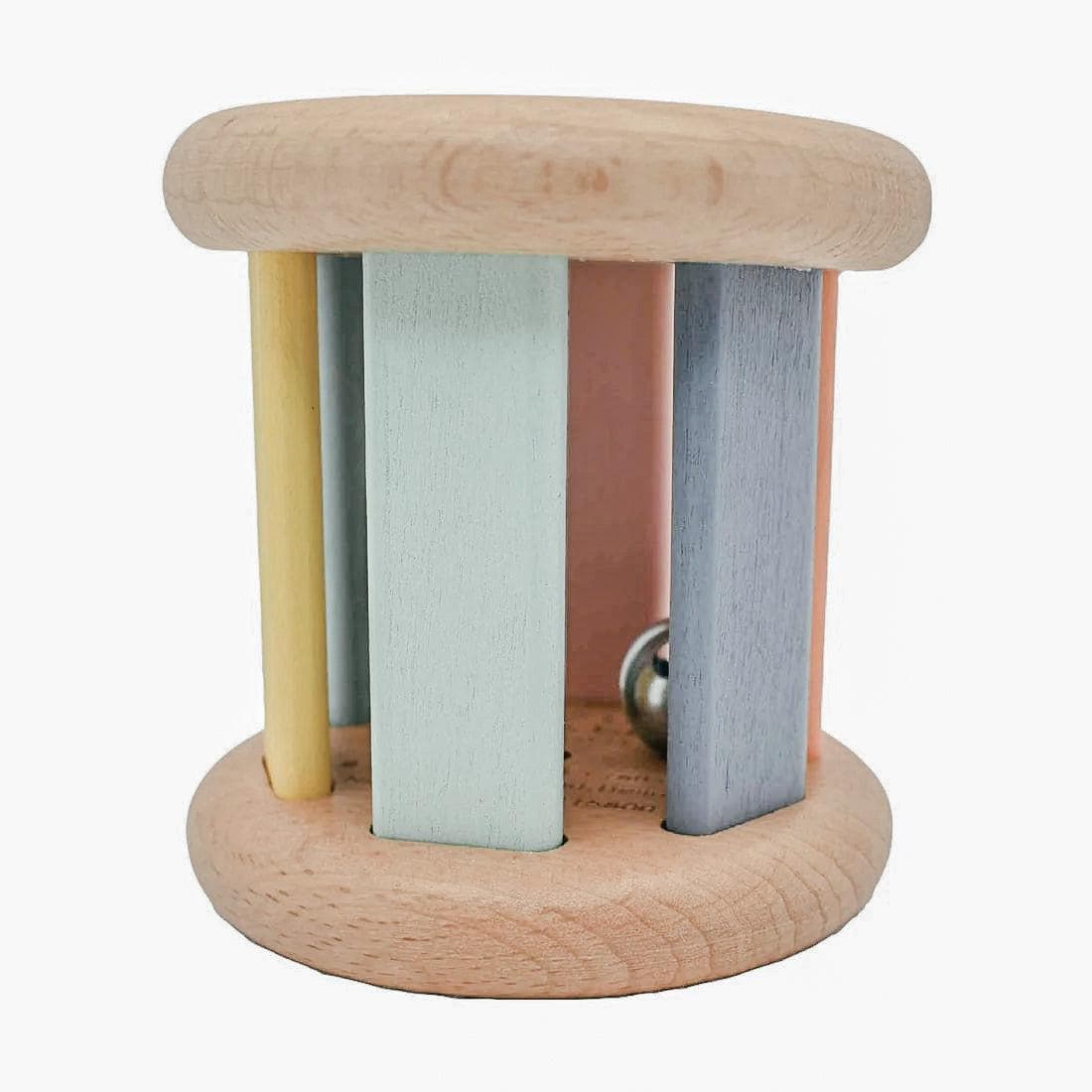 Wooden Rainbow Rattle