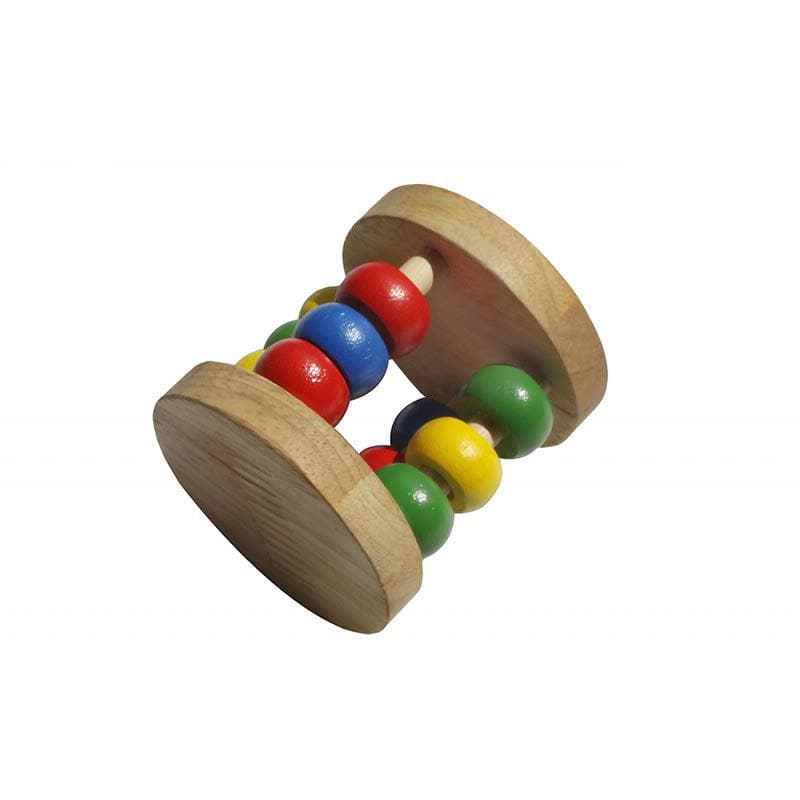 Giant Fillable Rattle Qtoys - Wooden Rattle | My Happy Helpers