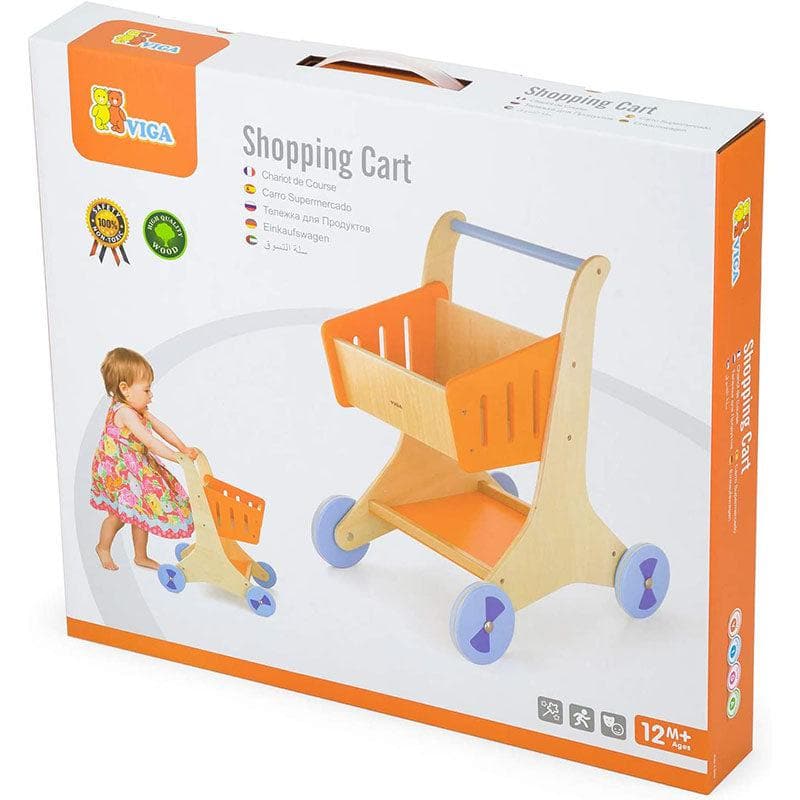 Wooden Shopping Cart-Imaginative Play-My Happy Helpers