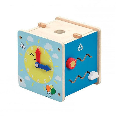 Wooden Small Activity Cube-Educational Play-My Happy Helpers