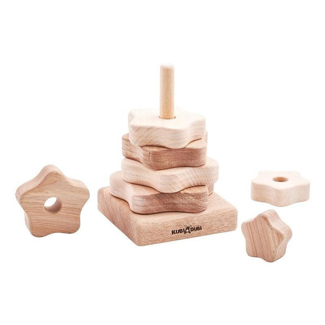 Wooden Stacking Pyramid - Modern-Babies and Toddlers-My Happy Helpers