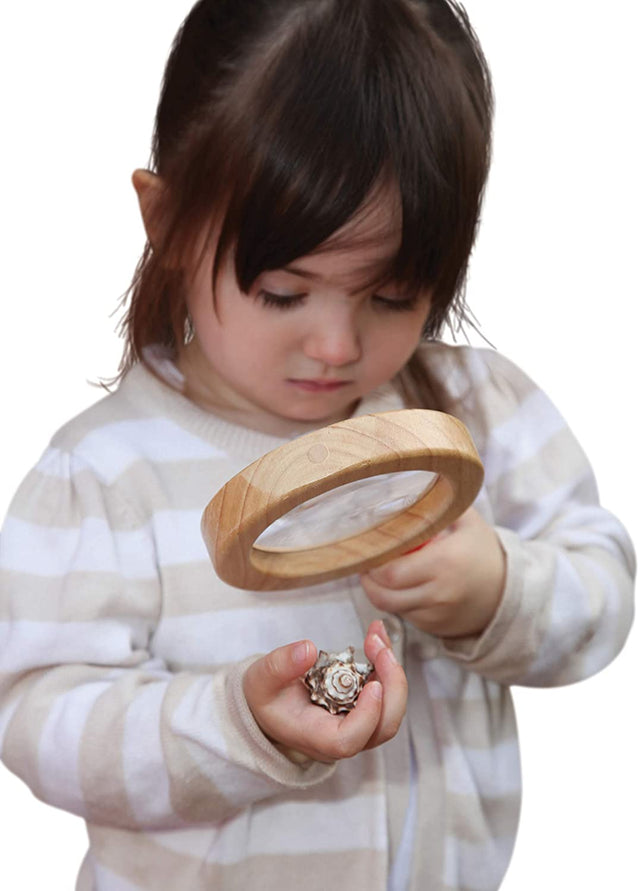 Wooden Hand Lens | Kids Magnifying Glass | My Happy Helpers
