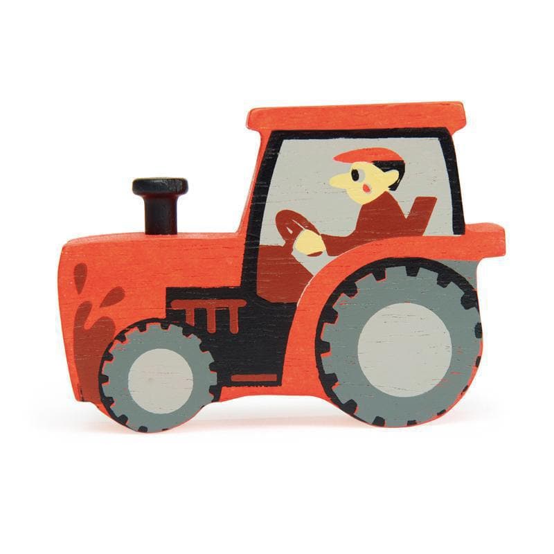 Wooden Tractor-Construction Play-My Happy Helpers