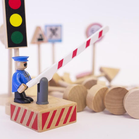 Wooden Traffic Signs-Construction Play-My Happy Helpers