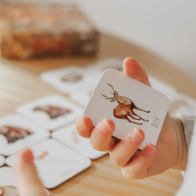 Woodland Memory Card Game-Educational Play-My Happy Helpers