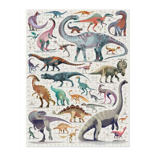 World of Puzzle 750pc - Dinosaurs-Educational Play-My Happy Helpers