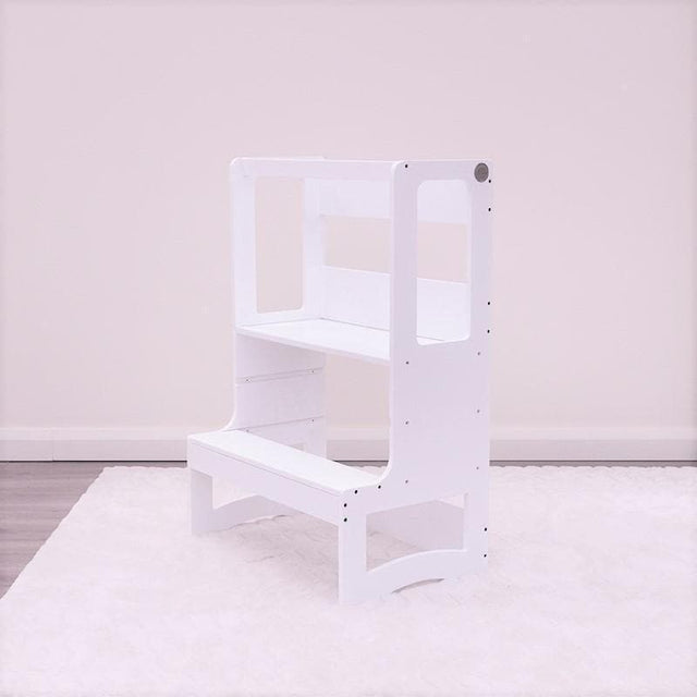 XL Double Learning Tower - White