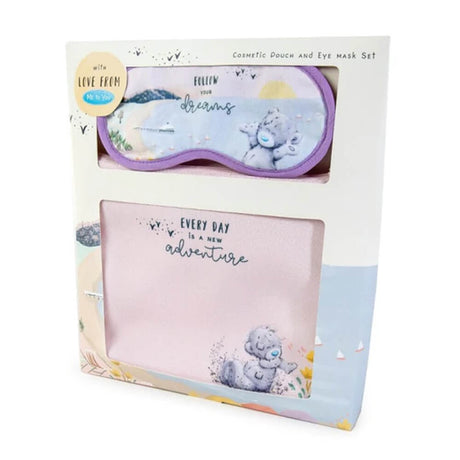 Cosmetic Pouch & Eye Mask Set