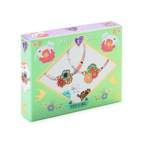 You & Me Tila & Flowers Beads Set